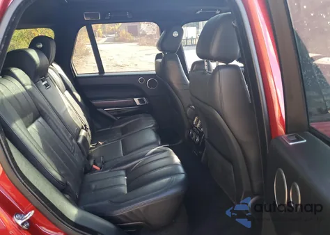 2017 Land Rover Range Rover Hse z USA, uszkodzony, nr VIN SALGS2FK0HA326859